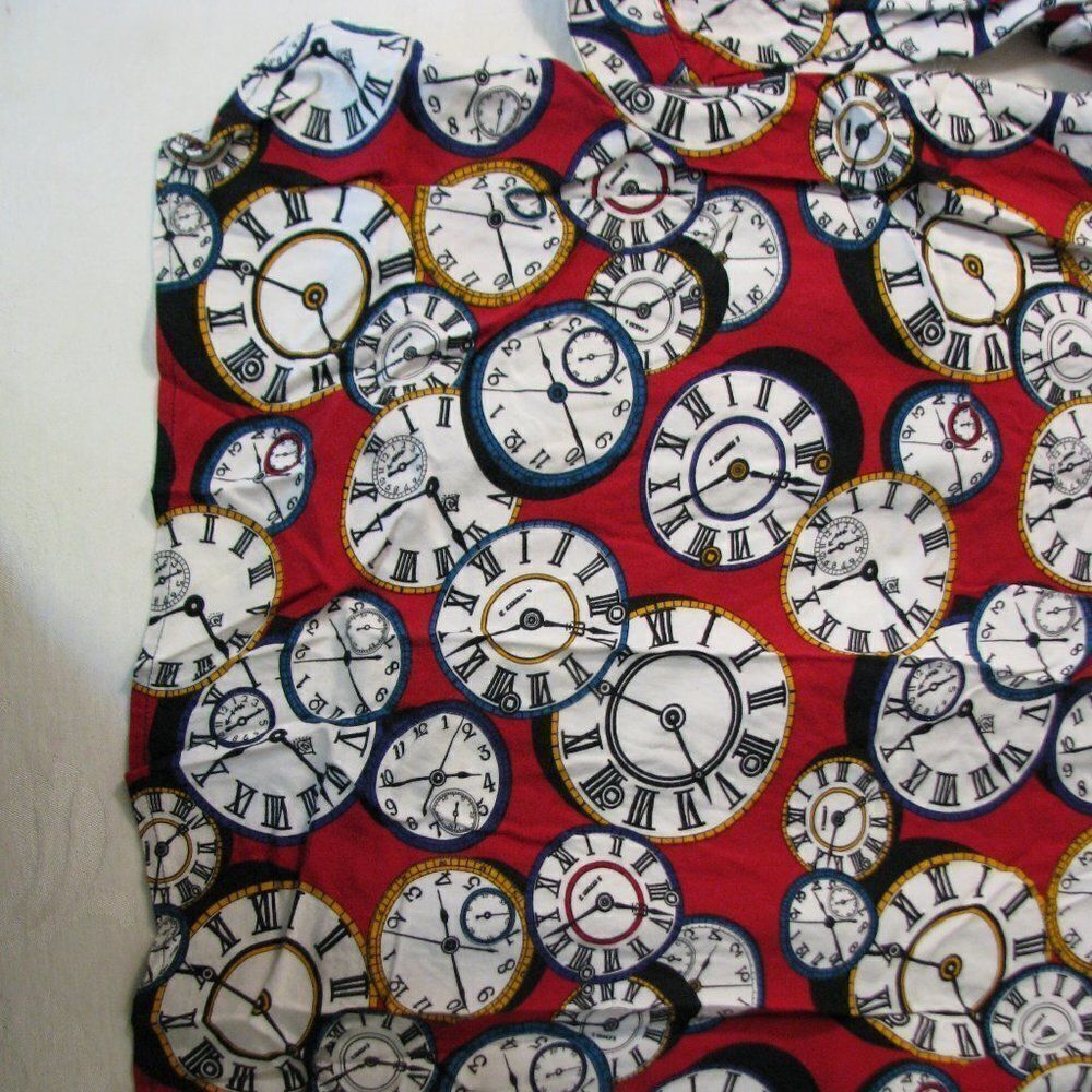 Vintage Watches Timepieces Pattern Button-Down - Picture 6 of 6
